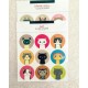 Stickers Cat/Drinky Doll